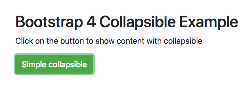 Bootstrap 4 Collapsible Example | CSS | navbar | menu | horizontal | table  | icons | js