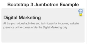 Bootstrap Jumbotron Height