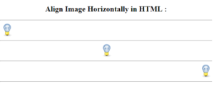 Align Images in HTML | Tutorialmines
